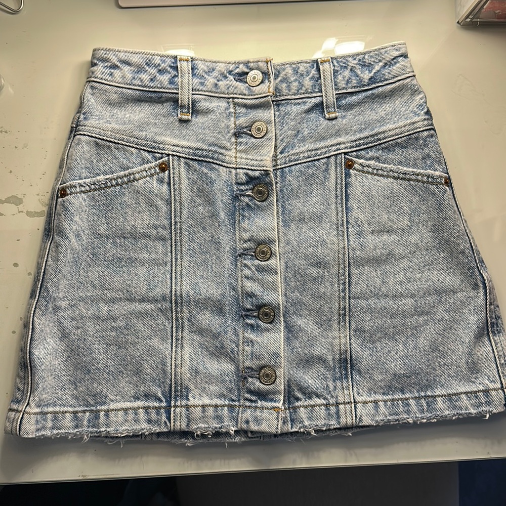 Abercrombie and Fitch Jean Skirt